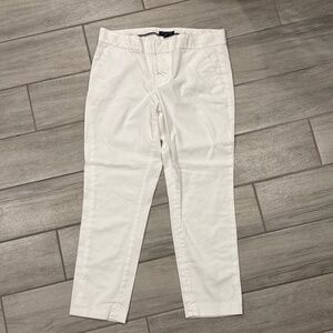 White Ankle Pants